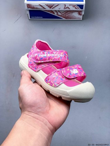 Collection New Balance Nb Summer Boys And Girls Velcro Closed Toe Sandals Beach