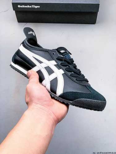 Collection Asics Onitsuka Tiger Asics Leather Original Four-Link Tag Midsole Car