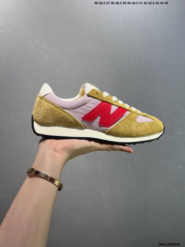new Balance Nb 471 Series Fabric Cow Split Leather Retro Fashion Non-Slip Wea