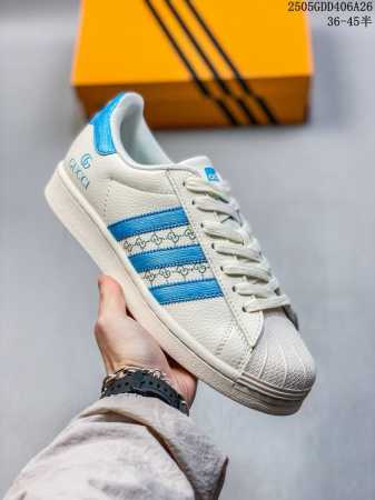 Overseas Hit Limited Sale High-End Customization Adidas Adidas Trefoil & Gucci O - Click Image to Close