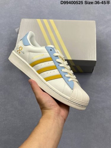 Adidas Ad Originals Superstar Classic Shell Toe Casual Sneakers Pure White B2713