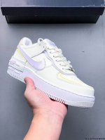 Company-Level Top Layer! Nike Air Force 1 Shadow Spliced With Macarons. The Side