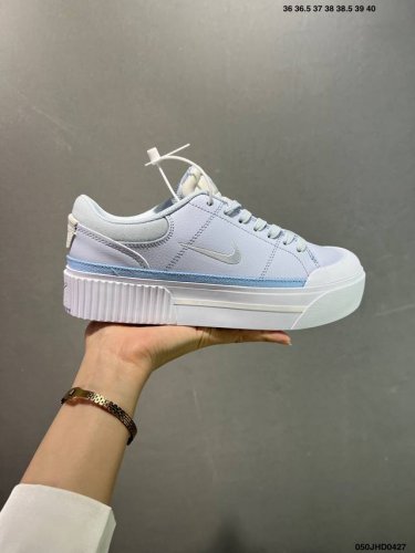 Nike Court Legacy Lift Women's Sneakers Sport Thick-Soled White Shoes Retro Casu