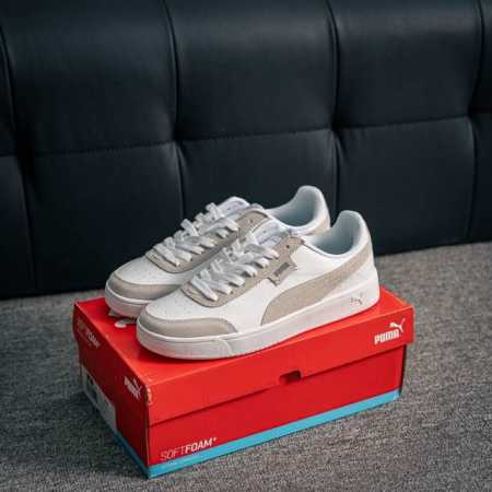 Core Private Puma Court Legend Lo Canvas Round-Toe Lace-Up Low-Top Skate Shoes R - Click Image to Close