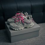 Core Private Balenciaga 3.0 Lace-Up Low-Top Daddy Shoes Balenciaga3.0 Track.2 Op