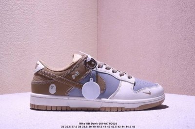 Overseas Bestseller Limited Release! Company-Level Nike Sb Dunk Low Bape Collabo