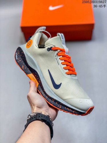 nike React Infinity Run Flyknit 4 Gtx Comfortable Versatile Shock-Absorbing W