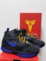 Authentic Red Box High-Quality Nike Zoom Kobe 2 High-Top Retro Basketball Shoes