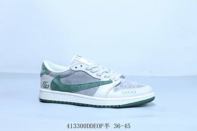 Jordan Air Jordan 1 Low Aj1 Jordan 1 Low-Top Retro Cultural Casual Sports Basket