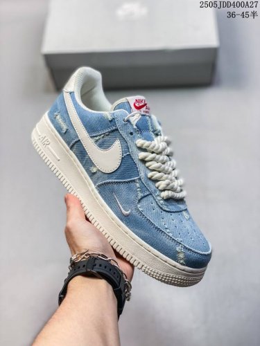 Back To School Season Special Offer All-Match Artifact Nike Air Ripped Denim Cas