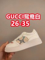 European Export Version Gucci Gucci Top-Grain Leather Gucci New Children's Casua