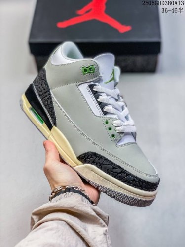 Company-Level Air Jordan 3 Retro Aj3 Joe 3 Retro Casual Sports Culture Basketbal
