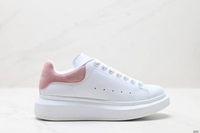 Company-Level Italian Luxury Brand Alexander Mcqueen Sole Leather Sneakers Low-T