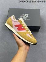Corporate New Balance Nb 471 Series Fabric Cow Split Leather Retro Fashion Non-S