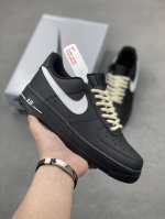 Official Hot-Selling Customized Company-Level Nike Air Force 1 Low'07 Black And