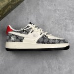 Local Core Private Nike Air Force 1 '07 Low Gucci Collaboration Gray Pattern Dra