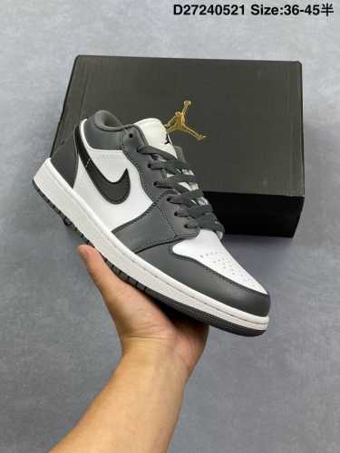 Corporate-Level Nike Air Jordan 1 Low Aj1 Joe 1 Low-Top Casual Sneakers Synchron