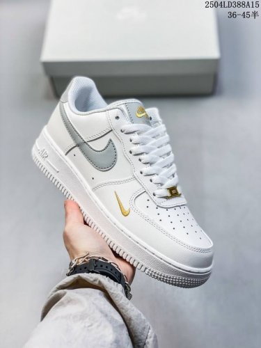Company-Level Half-Size Nike Air Force 1'07 Low Air Force One Low-Top Versatile