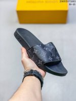 Louis Vuitton French Luxury Brand Lv Louis Vuitton Waterfront Mule Slides Maxi D