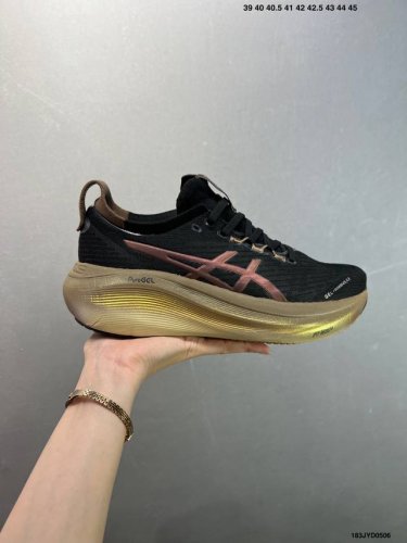 Company-Level Asics Gel-Nimbus 27 Stability Running Shoes The Upper Features A D