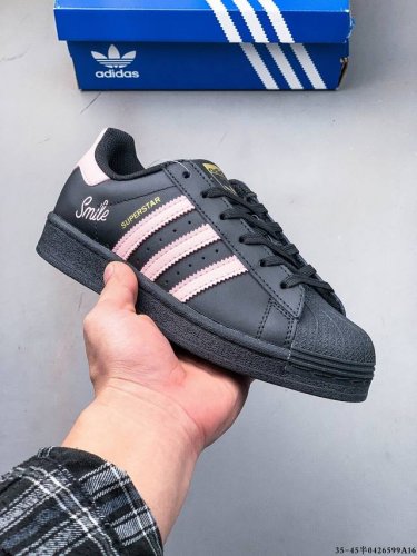 Company Level! Adidas Superstar Shell Head Classic Versatile Casual Sneakers 042