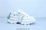 smilerepublic Couples Sports White Shoes Thick Bottom Heightening Flash Tail