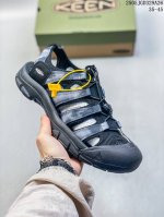 Popular Outdoor Casual Shoe Brand - Keen Uneek Flat-M Flat-Bottomed Woven Elasti