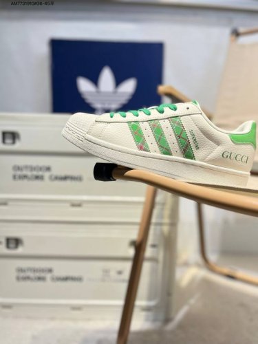 Gucci X Adidas Originals Superstar Classic Color Classic Shell Head Official Web