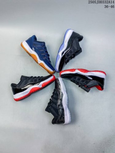 Nike Air Jordan 11 Retro High Concord Aj11 Michael Jordan Low-Top Sports Culture