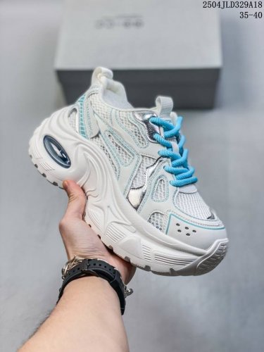 Gg-Cc Chunky Low Casual Sports Air Cushion Thick Sole Heightening Daddy Shoes Se