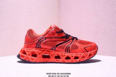 Company-Level Dior B35 Round-Toe Lace-Up Low-Top Casual Shoes Crafted From Light