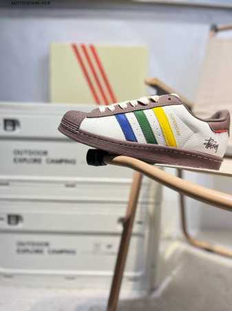 Stussy X Adidas Originals Superstar Al Classic Colorway Classic Shell Toe Offici - Click Image to Close