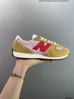 Genuine New Balance Nb 471 Series Fabric Cow Split Leather Retro Fashion Non-Sli