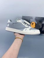 Corporate Travis Scott X Fragment Design X Jordan Air Jordan 1 Low Og Sp Bape Jo