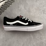 Local Core Private Vans Sk8-Low Pro Black And White Classic Side Chessboard Logo