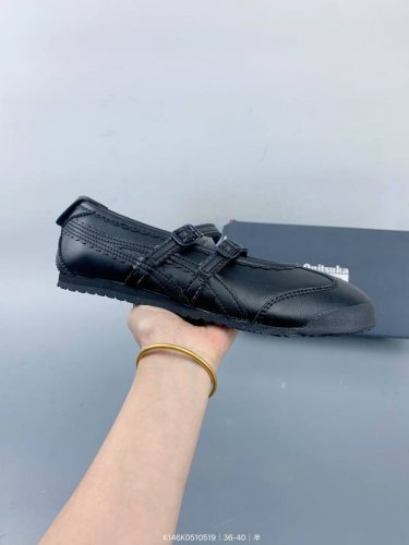 onitsuka Tiger Mexico 66 Tgrs Mary Jane Ballet Style Casual Shoes Size As Sho