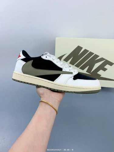 Genuine Nike Air Jordan 1 X Travis Scott Aj1 Inverted Hook Joe One Inverted Hook