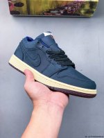 Double-Layer Authentic Label! Nike Air Jordan Low 1 Joe 1 Low-Top Classic Casual