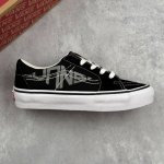 Local Core Private Vans Sk8 Yuen Man Lok Black And White Printed Classic Low-Top