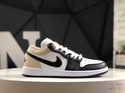 Genuine Label With Half Size Nike Air Jordan Aj1 Low Low-Top C Brand New Assembl