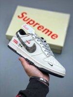 Nike Sb Dunk Low Stussy Co-Branded Low-Top Casual Sneakers Custom Shoe Box Facto