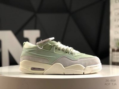 Authentic Label With Half Size Air Jordan Aj4 Rm The Real Shot Of The Remake Low