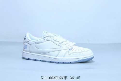 Jordan Air Jordan 1 Low Aj1 Jordan 1 Low-Top Retro Cultural Casual Sports Basket