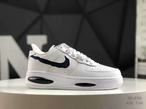 Nike Air Force 1 '07 Low Low-Top Athletic Sneakers In White Wine Red, Authentic