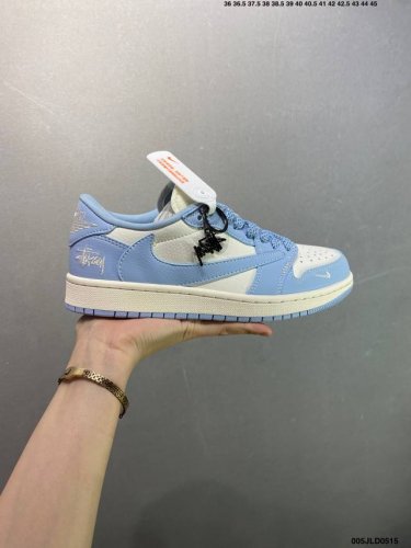 Company-Grade Nike Air Jordan 1 Low Custom Colorway Custom Aj Collaboration - Hi