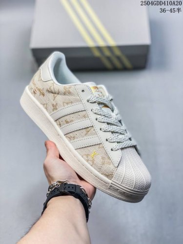 Pure Original Clot X Ad Originals Superstar "Gold Label" #Shell Toe Lv Joint Lim
