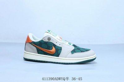 Jordan Air Jordan 1 Low Aj1 Joe 1 Low-Top Retro Culture Leisure Sports Basketbal