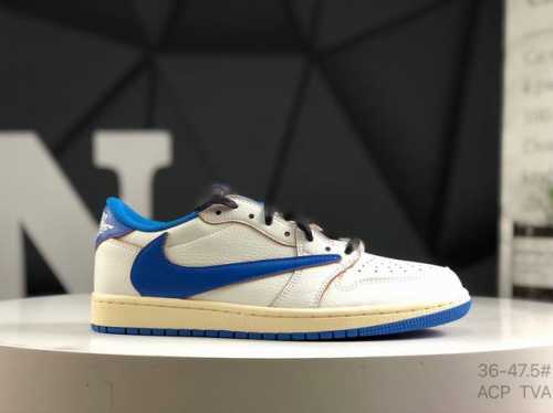 Real Label With Half Size Nike Air Jordan 1 Low Og Sp Jordan Series Strongest Pr