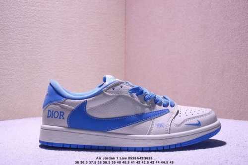Overseas Hit Limited Sale Travis Scott X Fragment Design X Jordan Air Jordan 1 L