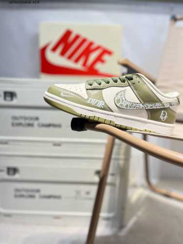 Nike Sb Dunk Low "Dior Joint" Anniversary High-End Custom Low-Top Casual Shoes C